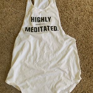 Lululemon highly meditated tank top